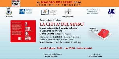 Presentazione del libro "La città del sesso"