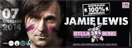 ***JAMIE LEWIS*** 100% ABORIGINAL al BYLLA BONG Natural Disco Village