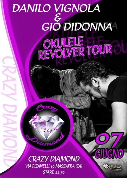 Danilo Vignola & Giò Didonna con il Loro Ukulele Tour  Crazy Diamond