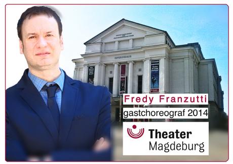 Il coreografo salentino Fredy Franzutti ospite del Teatro dell'Opera di Magdeburg