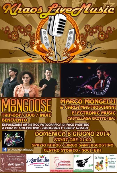 MOONGOOSE + Marco Mongelli LIVE al kHaoS LIVE MUSIC