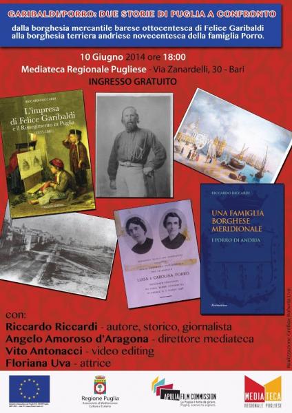 Dai Garibaldi di Nizza alla famiglia Porro di Andria: due storie di Puglia a confronto