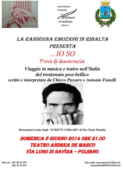 IO SO… Prove di democrazia
