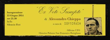 "Ex voto suscepto": per voto fatto.  Bastimenti, tempeste, eroi, atleti, incendi, autostrade, macerie. Mostra di Alessandro Chieppa