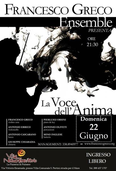 Francesco Greco Ensemble in concerto