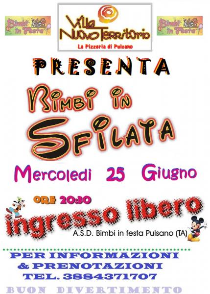 Bimbi in Sfilata