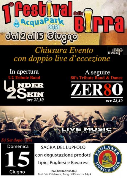ZER80 & UNDER SKIN Live * 1° FESTIVAL DELLA BIRRA