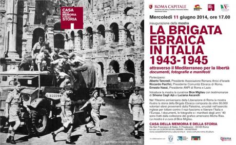 La Brigata Ebraica in Italia 1943-1945 Attraverso il Mediterraneo per la Libertà Documenti, Fotografie e Manifesti in Mostra