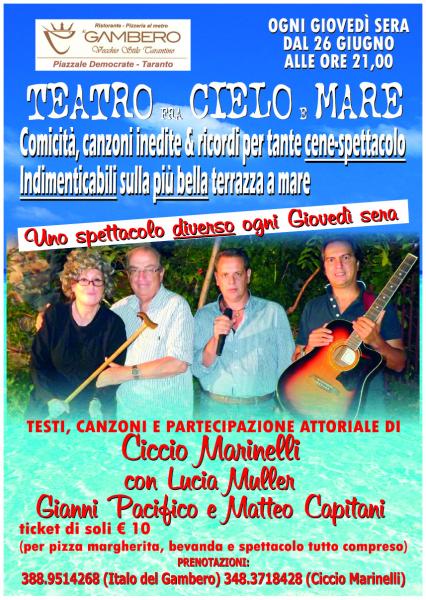 TEATRO fra CIELO e MARE
