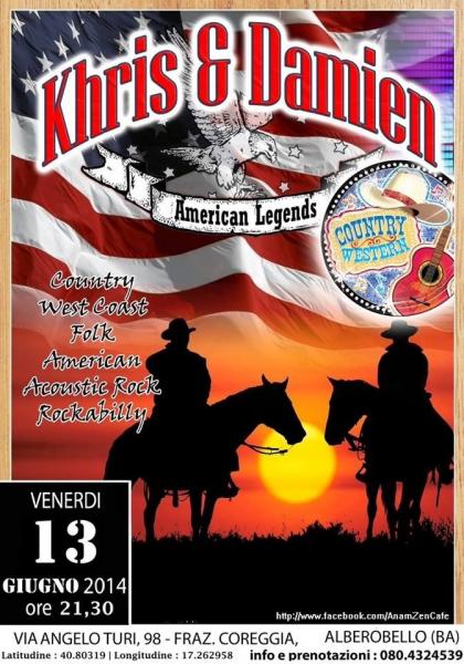I "Khris & Damien" in American Legends Live Show