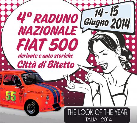 4° Raduno Nazionale FIAT 500, derivate e auto storiche "CITTA' DI BITETTO"