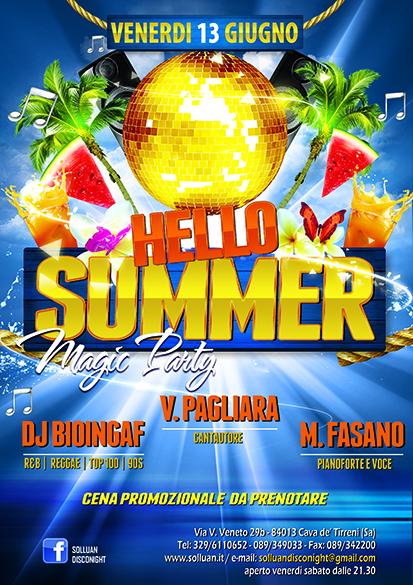 Hello Summer Magic Party