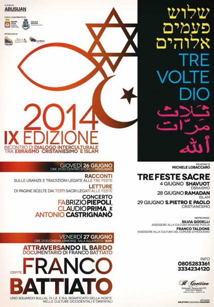 Tre volte Dio - IX edizione