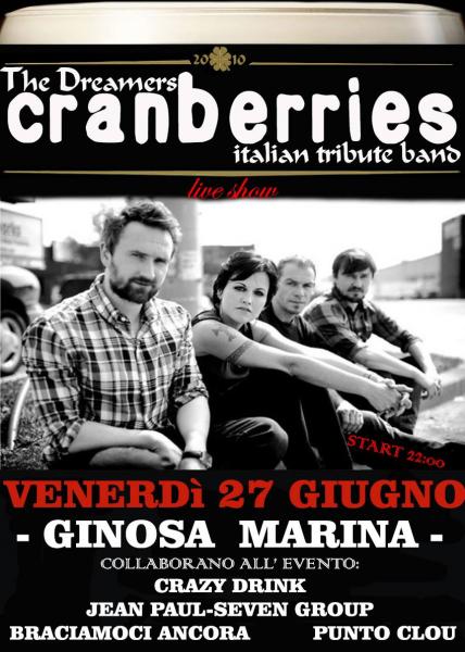 The Dreamers (Cranberries Tribute Band) live Ginosa Marina