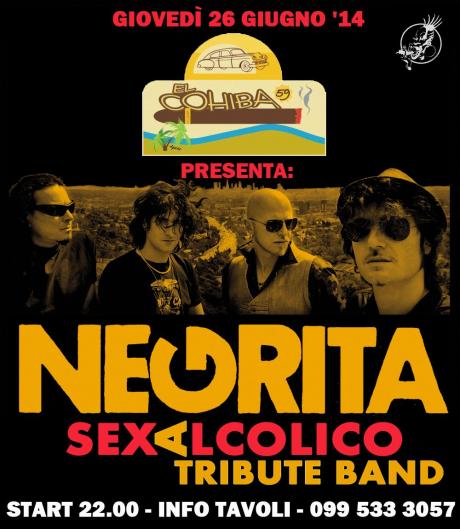 Live SexAlcolico - NEGRITA TRIBUTE band