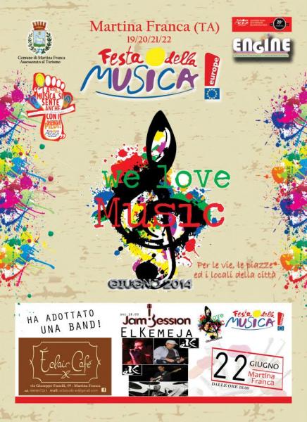 Festa Della Musica Europea a Martina Franca - EL KEMEJA