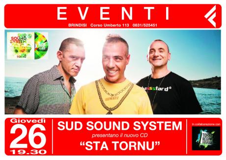 SUD SOUND SYSTEM presentano "STA TORNU"