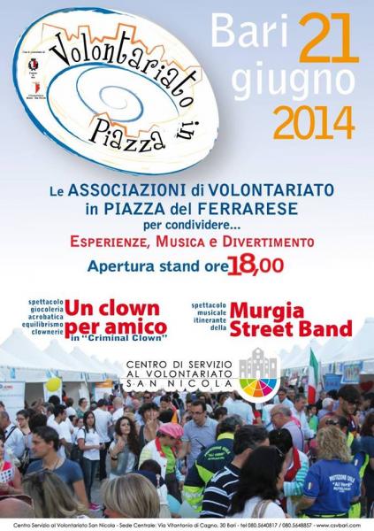 Volontariato in Piazza