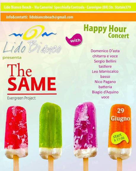 The Same live al Lido Bianco & DJ SET