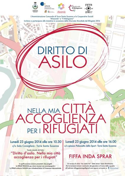 La Giornata Mondiale del Rifugiato: doppio appuntamento a Torre S. Susanna
