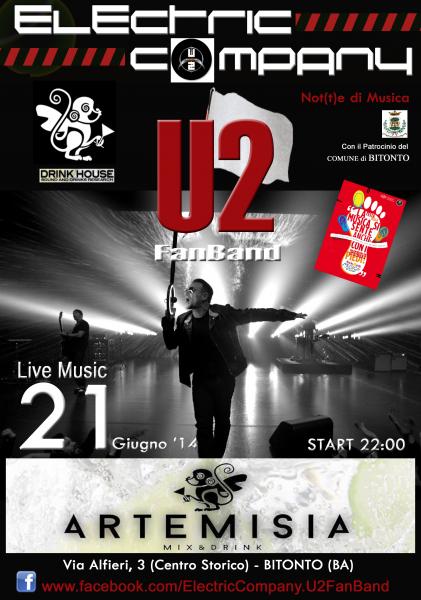 U2 Live Music by Electric Company FanBand