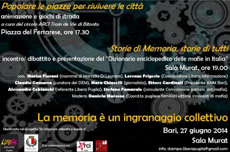 La memoria è un ingranaggio collettivo