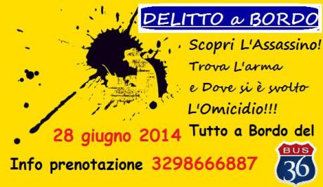 Delitto a Bordo & Party su Bus36!