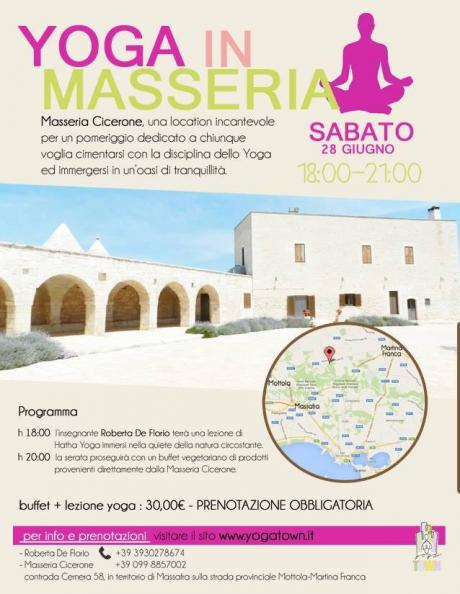 Yoga in masseria