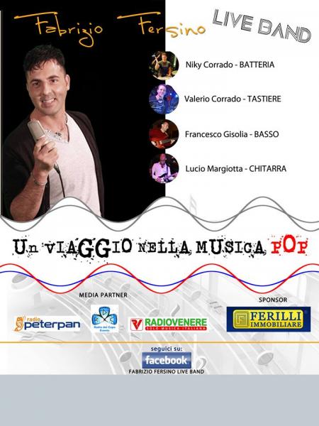 Francesco Fersino live Band al Peperoncino Rosso di Gallipoli
