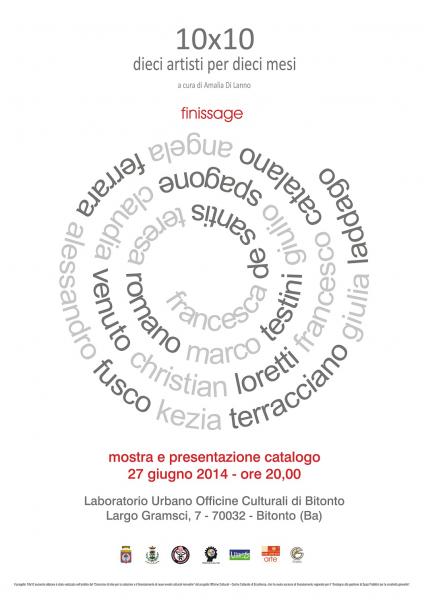 10x10 – dieci artisti per dieci mesi - Finissage
