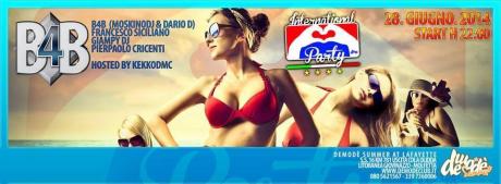 INTERNATIONAL LOVE PARTY al Demodè Summer (Lido Lafayette)