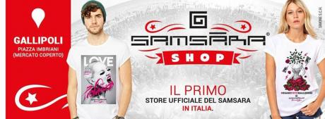 28/6 Samsara Beach shop Opening a Gallipoli (Le) c/o Mercato Coperto… ed ogni sabato e domenica Beach Party!