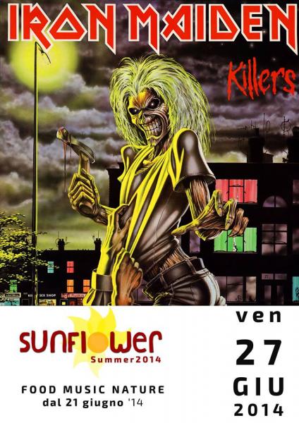 SunFlower presenta RUSKIN ARMS - iron maiden tribute band