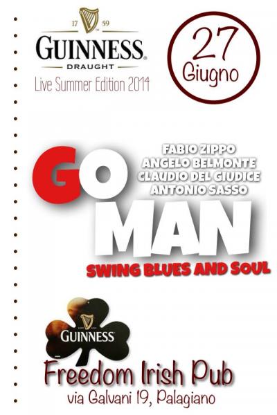 Go Man "Swing and Soul" al Freedom Irish Pub