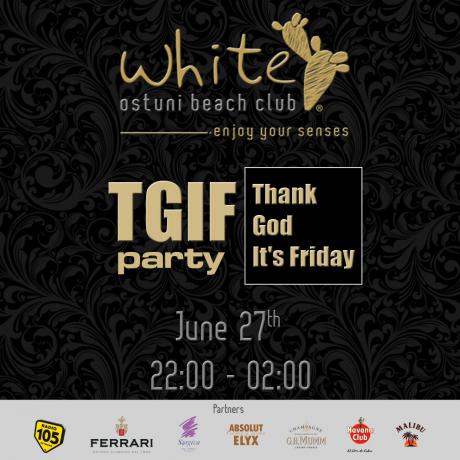Thank God it's Friday - I venerdì al White