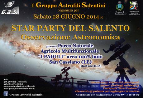 Star Party del Salento - Giugno 2014