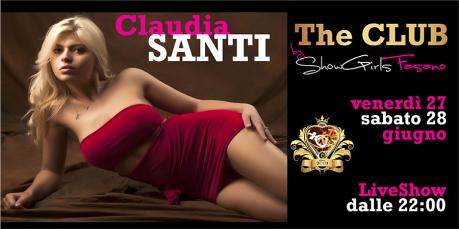 Live show CLAUDIA SANTI
