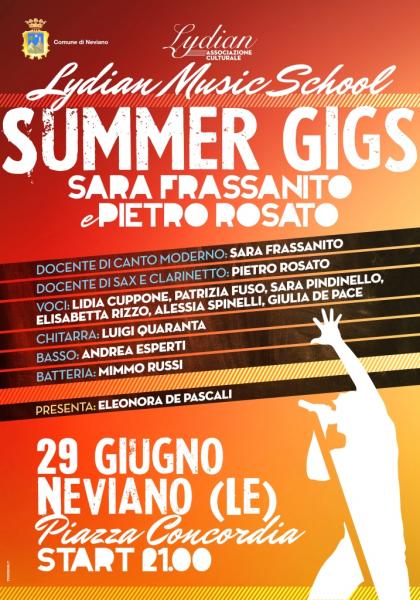 Summer Gigs