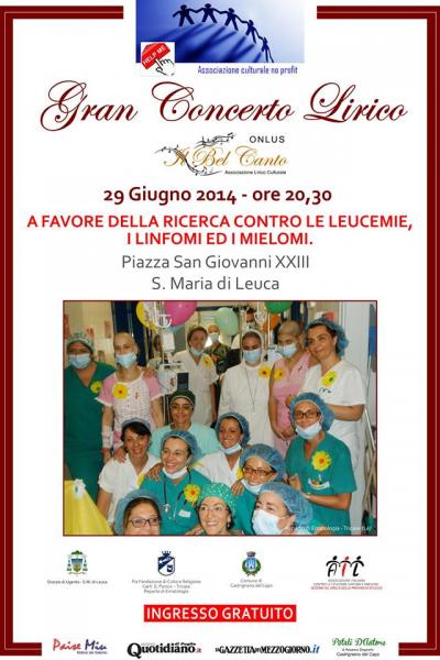Gran Concerto Lirico organizzato da Help Me - Ass. No Profit