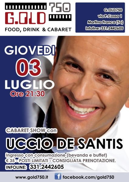 Cabaret Show con Uccio de Santis