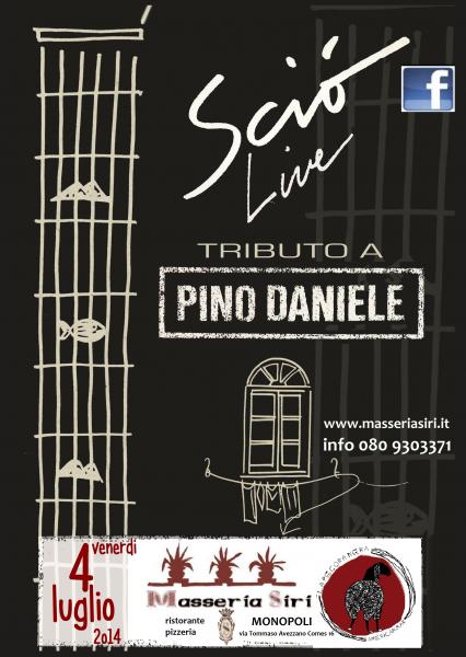 Sciò Live Pino Daniele Tribute-RINVIATO