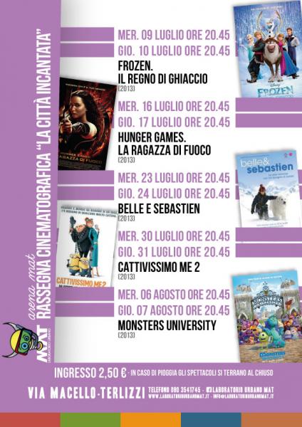 Arena Cinematografica Frozen il Regno di Ghiaccio