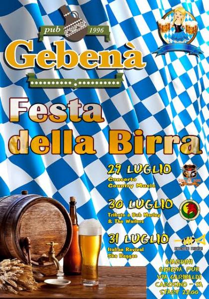 Festa della Birra - GEBENA' pub