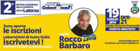 2° Festival Nazionale del Cabaret Citta di Laterza