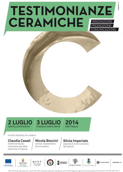 Testimonianze ceramiche - Innovazione, promozione, comunicazione