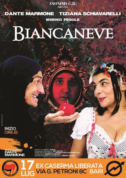 BIANCANEVE - Spettacolo Teatrale a cura dell'Anonima G.R. - con Dante Marmone e Tiziana Schiavarelli