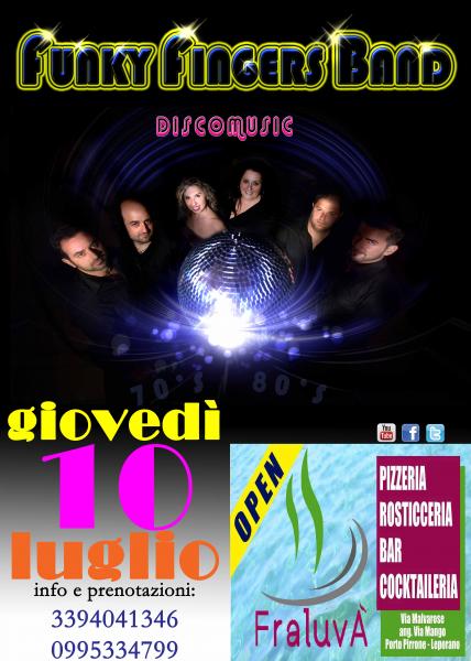 FUNKY FINGERS BAND live al Fraluvà