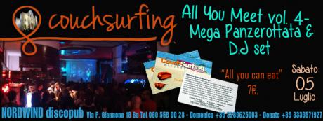 All You Meet vol. 4- Mega Panzerottata & Dj Set
