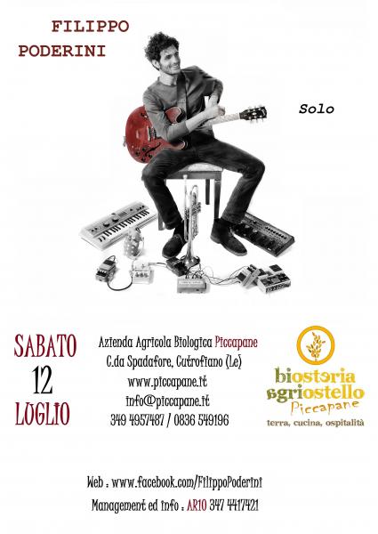 Filippo Poderini - "Solo" Live Tour