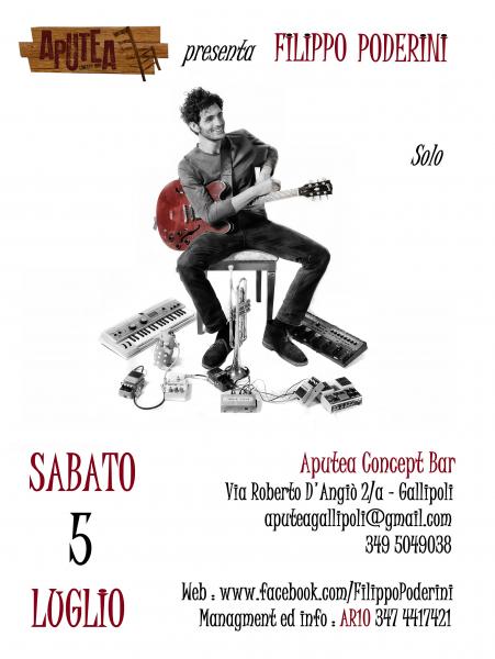 Filippo Poderini - "Solo" Live Tour